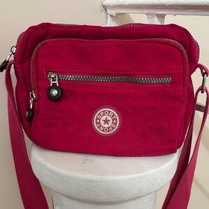 Sporto Vibrant Red Crossbody Bag